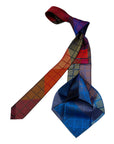 One-of-a-Kind Silk Tie - Multi colour Check TIES