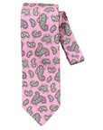 Paisley Seven-Fold Silk Ties 2 TIESPink
