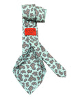 Paisley Seven-Fold Silk Ties 2 TIESSea-foam Green