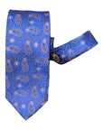 Paisley Seven-Fold woven Silk Ties 3 TIESBlue