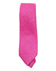 Pure Cashmere, Herringbone, Seven-Fold Tie TIESFuchsia