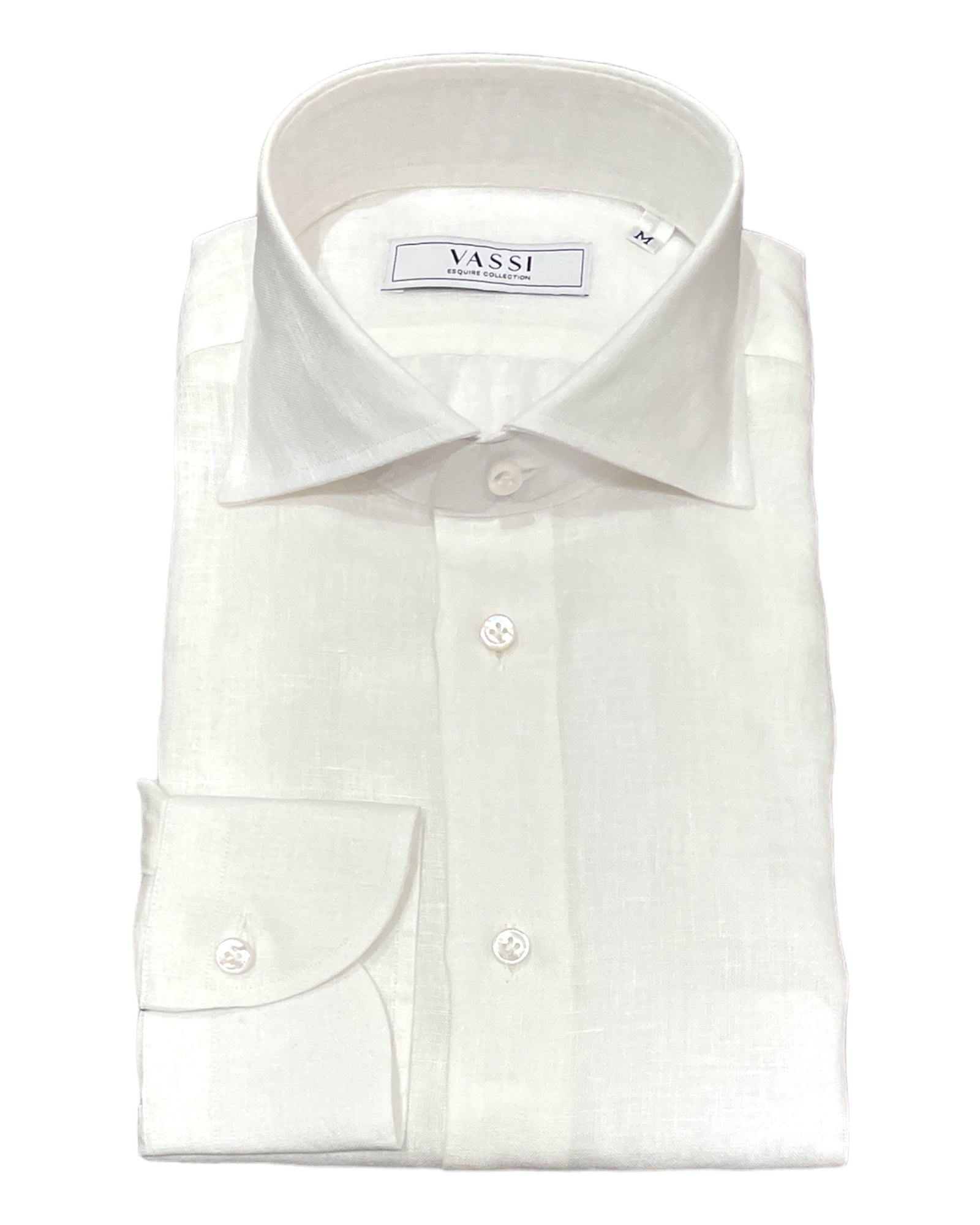 Pure Linen Sport Shirt - White SPORT SHIRTSS