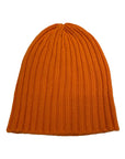 RIBBED CASHMERE TOQUE TOQUENasturtium