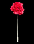 Rose Boutonnière LAPEL PINRed