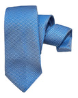 Seven-Fold Dotted Silk Ties TIESBlue