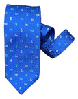 Teardrop Seven-Fold Silk Ties TIESBlue
