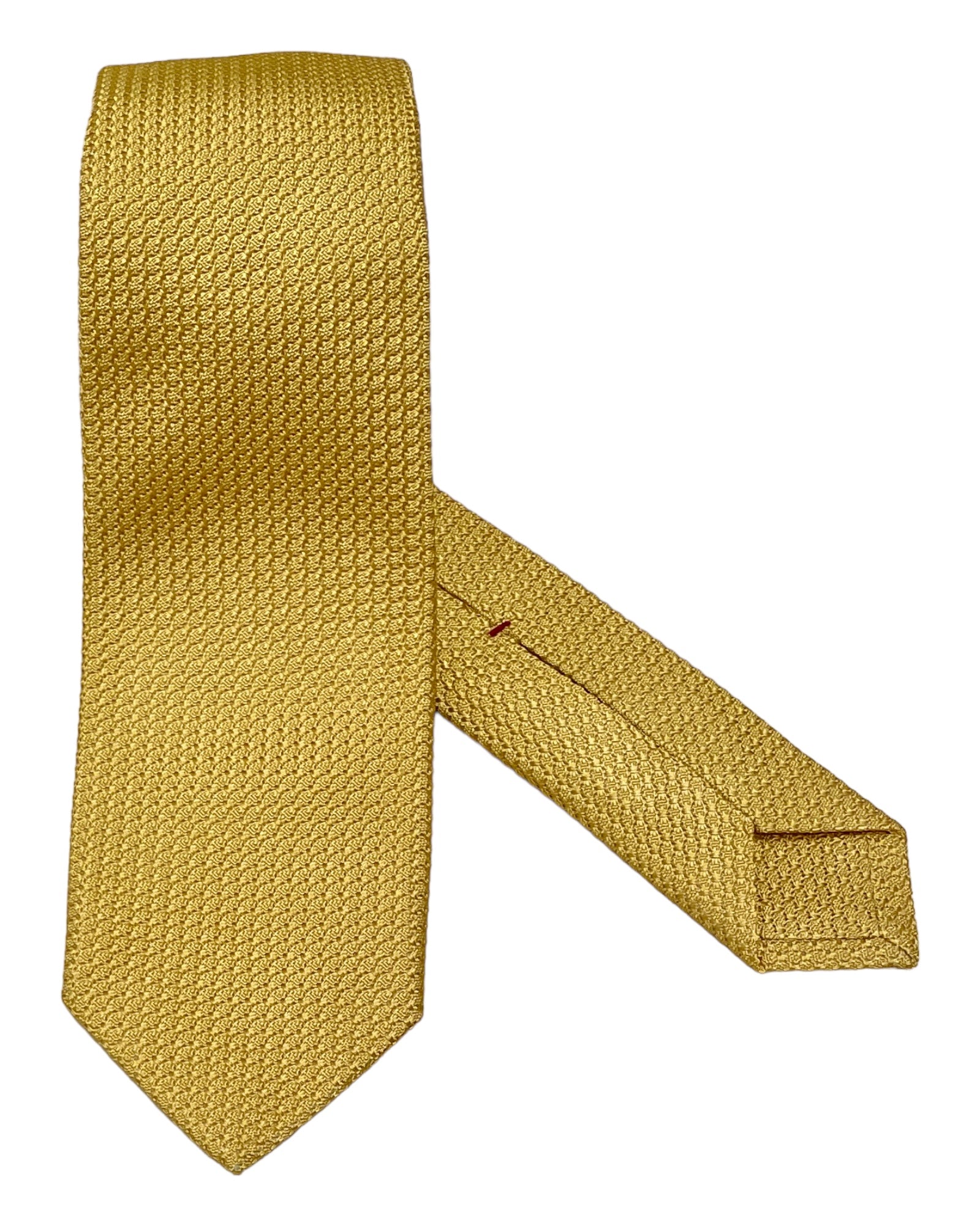 yellow grenadine tie