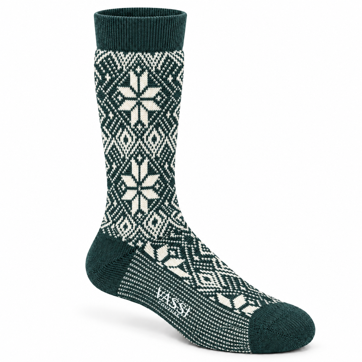 Traditional SnowFlake Wool Socks