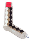 Argyle Merino Wool Socks SocksSand/Brown