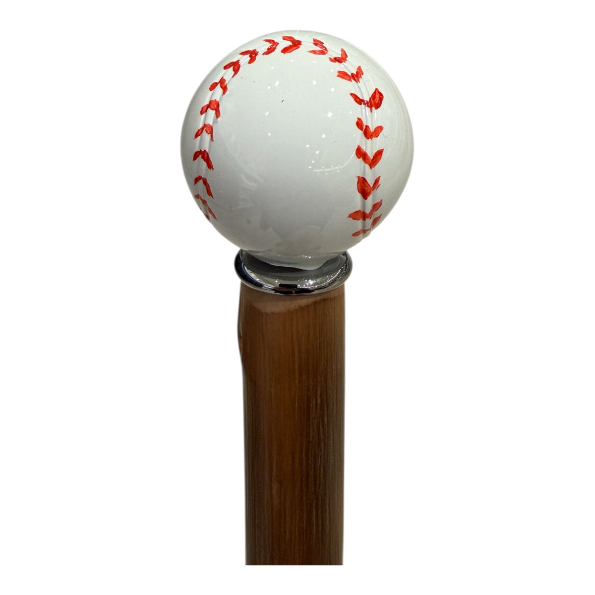 Baseball Long Shoehorn - Chestnut/Silver Spoon SHOEHORN