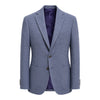 Blue Steel Herringbone Jersey Blazer - Loro Piana Wool Attitude JACKETS38S