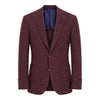 Burgundy Jersey Blazer - Loro Piana Silk Air JACKETS40R