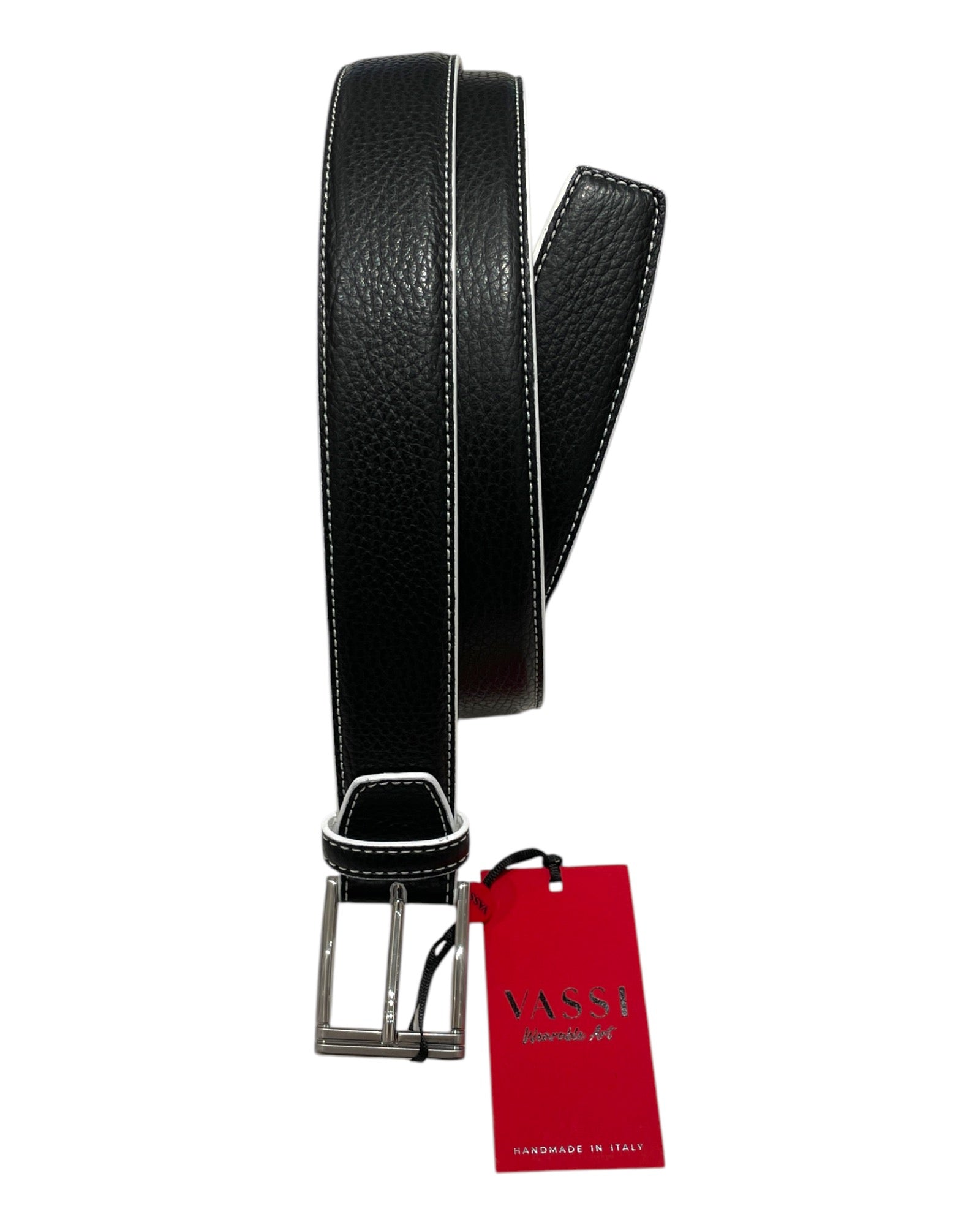 Calf Bull + Bull - Black &amp; White BELTS46