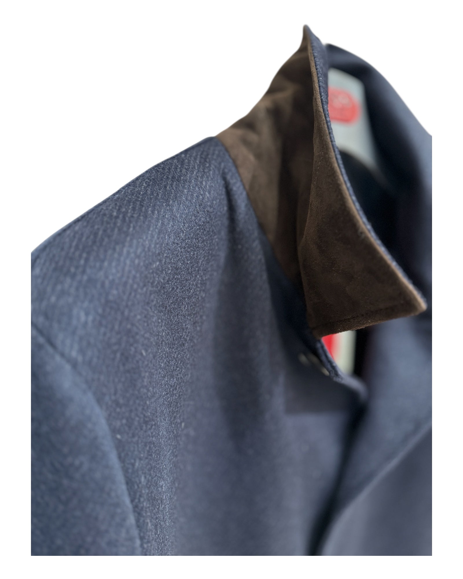 Cashmere and Wool Coat With Quilted Nylon - Blue OVERCOAT50 EU