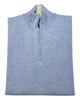 Luxurious Quarter Zip Cashmere Sweater