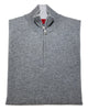 Luxurious Quarter Zip Cashmere Sweater