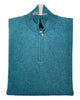 Luxurious Quarter Zip Cashmere Sweater