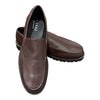Deerskin Loafer with Vibram Rubber Outsole - Brown Shoes40