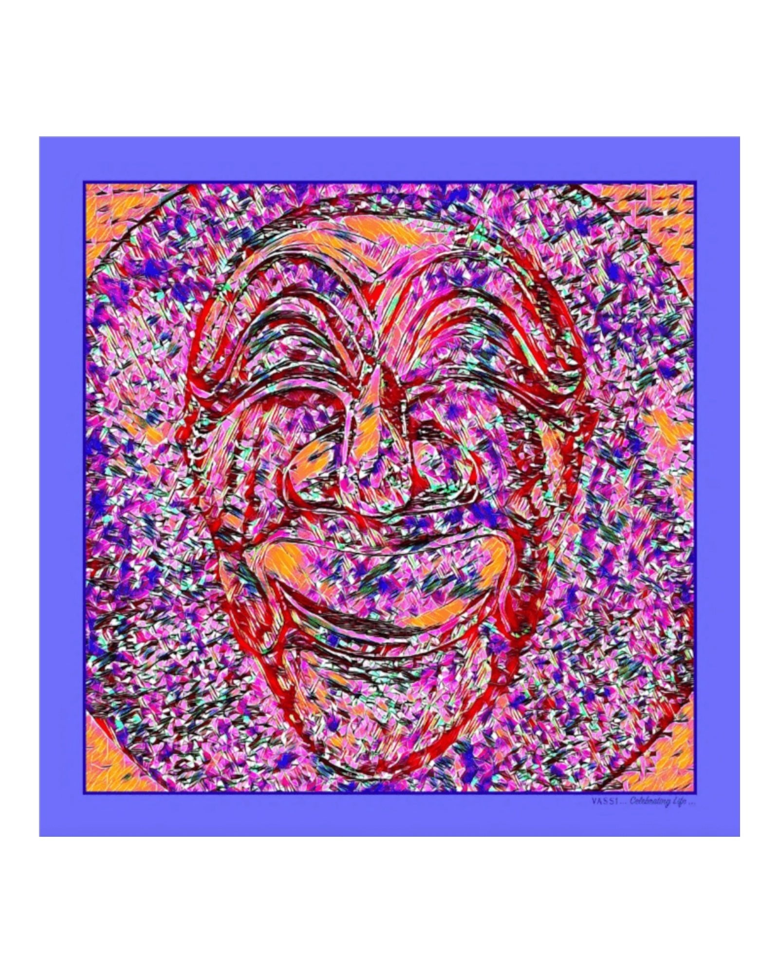 Divine Comedy Pocket SquarePurple