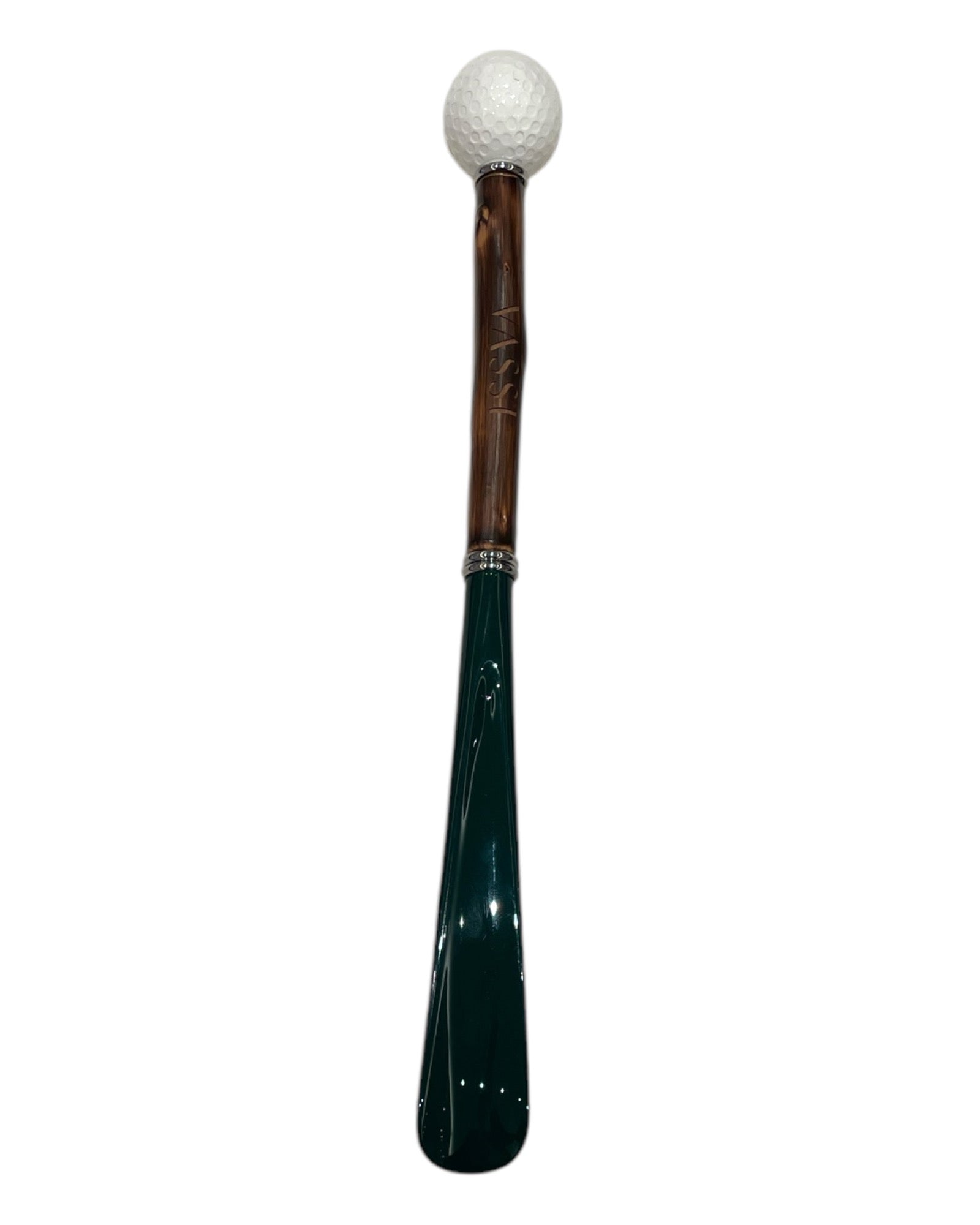Golf Ball Shoehorn - White/Green SHOEHORN