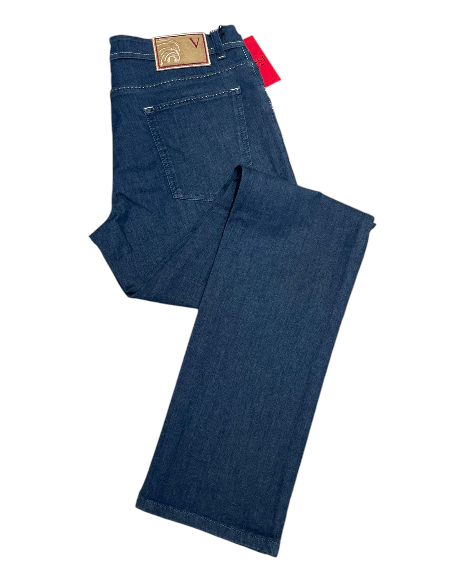 JAPAN/SARTORIAL Blue Stretch Jean - Blue/WB CASUAL PANTS48 EU