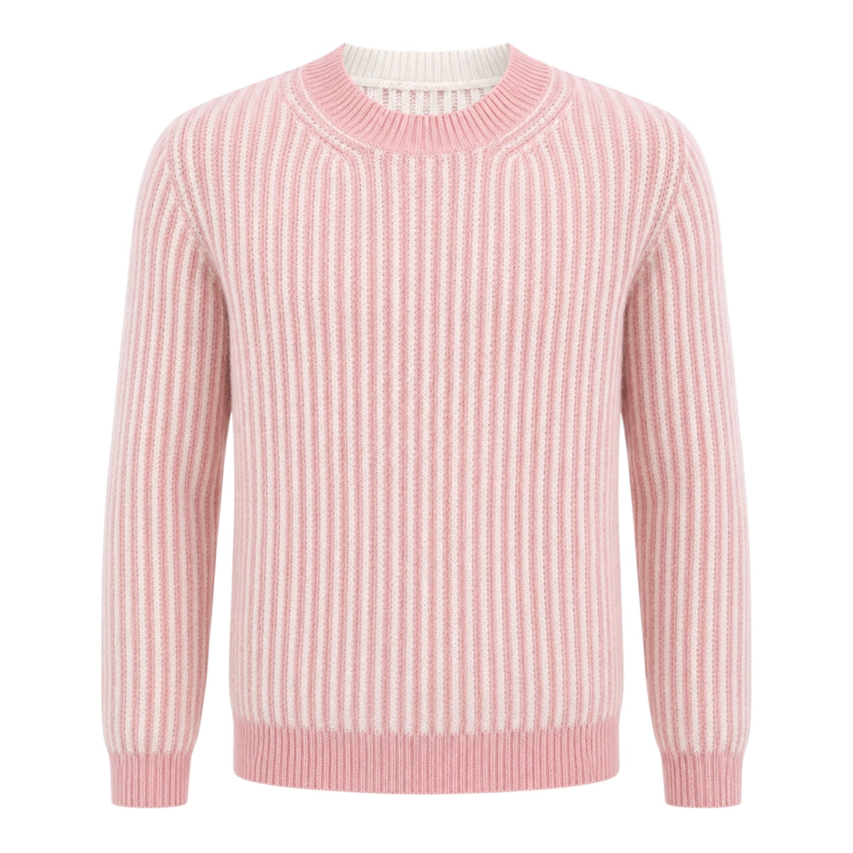 Knitted Cashmere Sweater - Pink SWEATERS50 EU