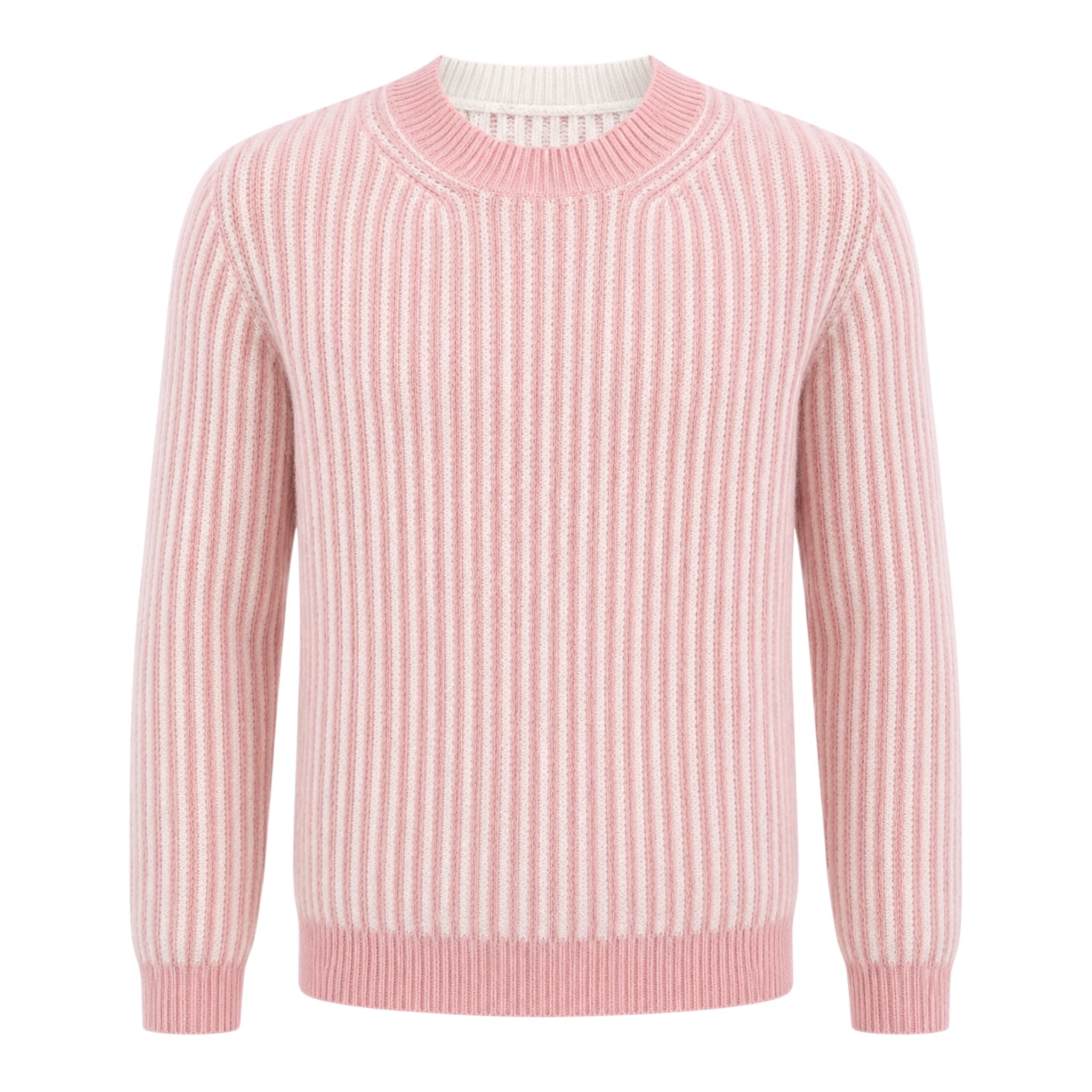 Knitted Cashmere Sweater - Pink SWEATERS50 EU