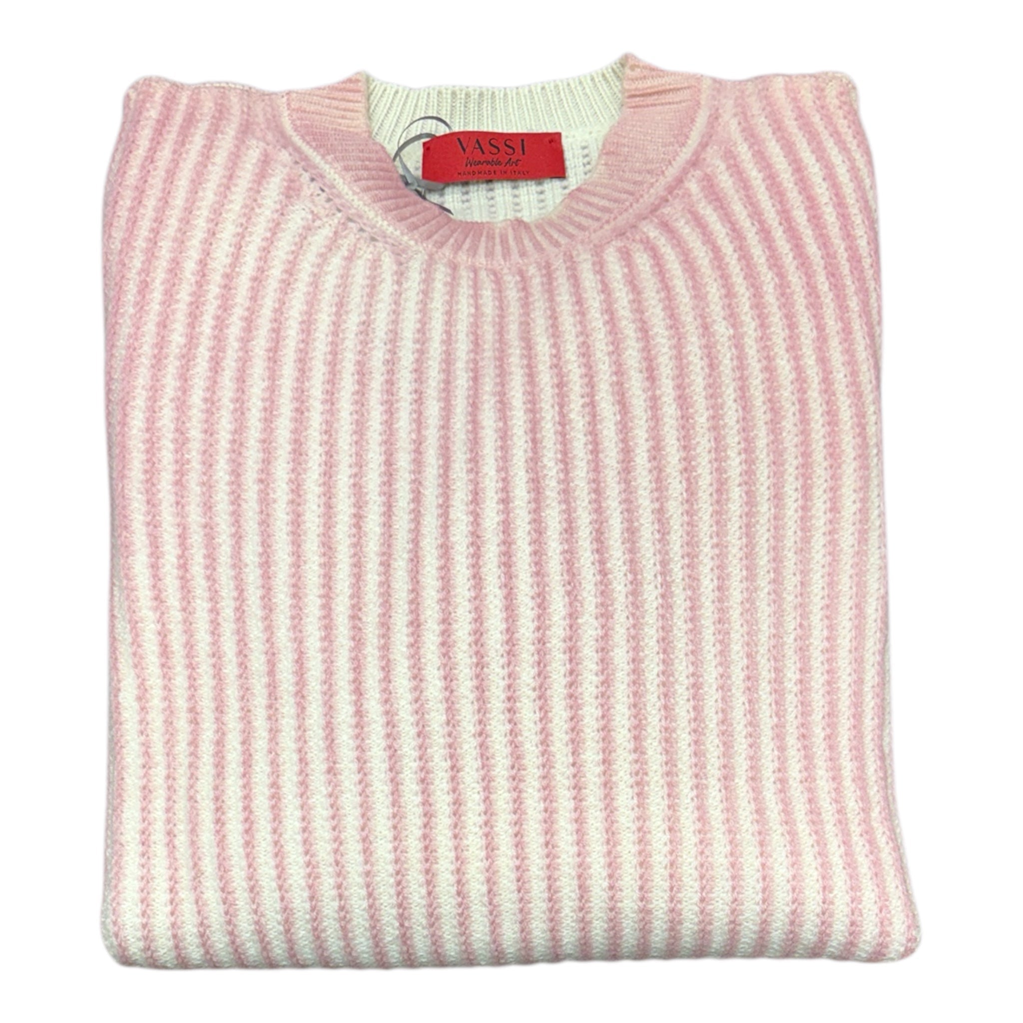 Knitted Cashmere Sweater - Pink SWEATERS50 EU