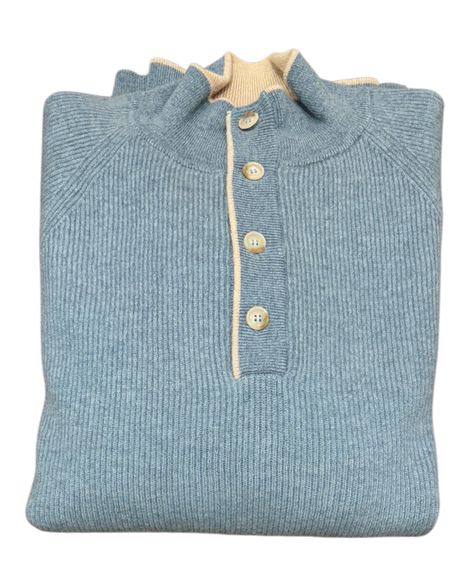 Lividl Cashmere Quarter Button up Sweater SWEATERS50 EU