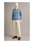 Lividl Cashmere Quarter Button up Sweater SWEATERS50 EU