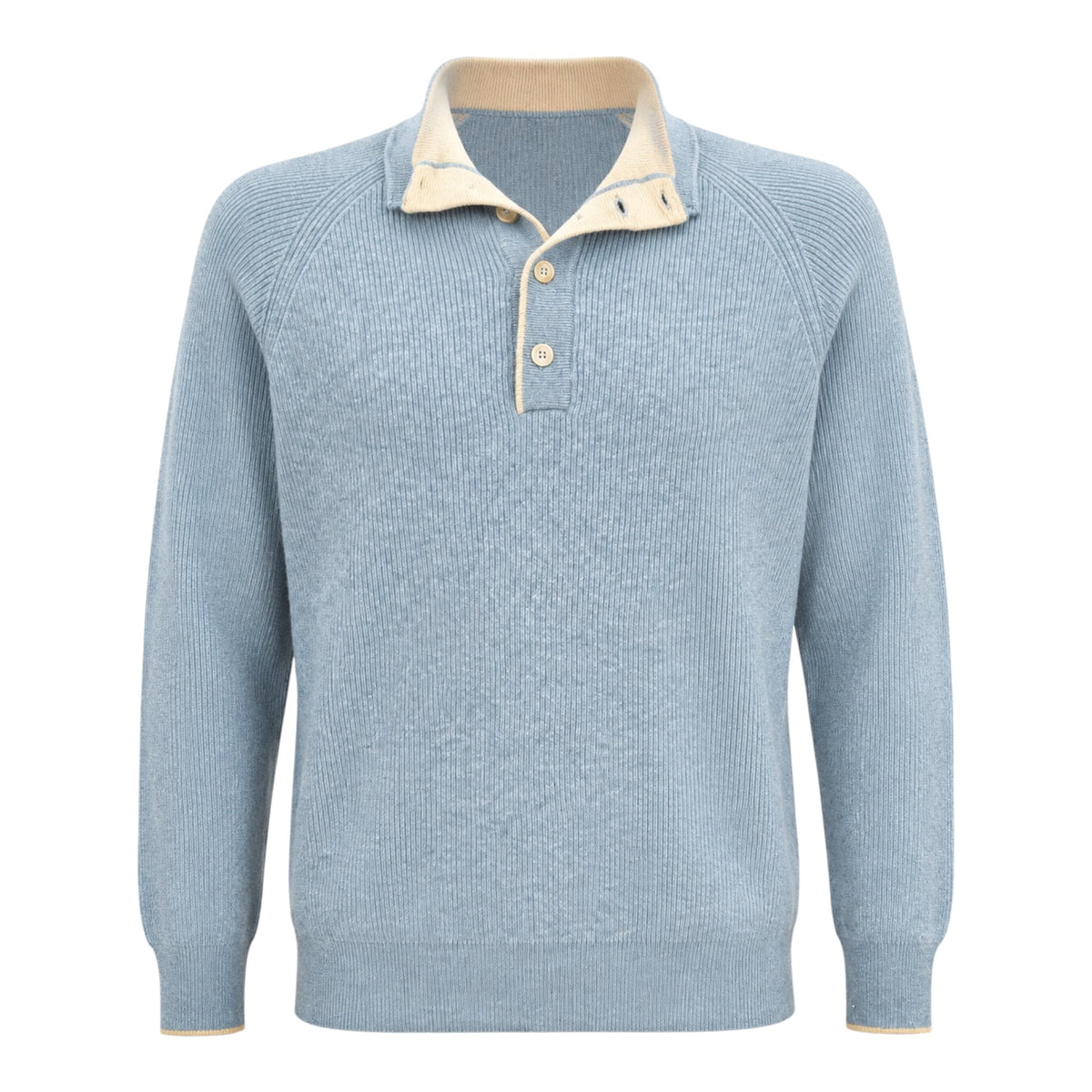 Lividl Cashmere Quarter Button up Sweater SWEATERS50 EU
