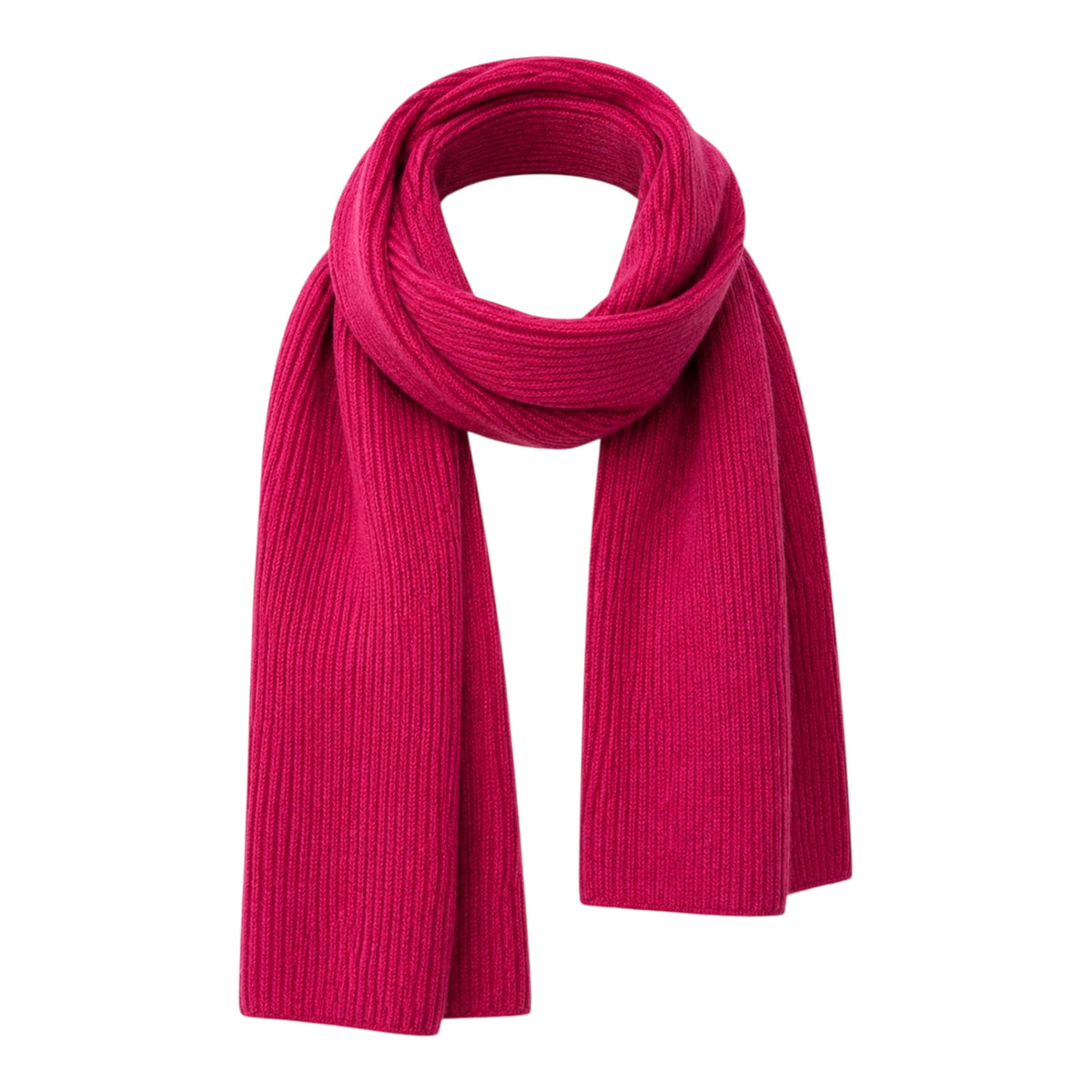 Luxurious Ribbed Cashmere Scarf -Jasper SCARVES