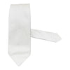 Micro Dot Seven Fold Silk Tie - Off White TIES