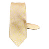 Mini Floral Seven Fold Silk Tie - Yellow TIES