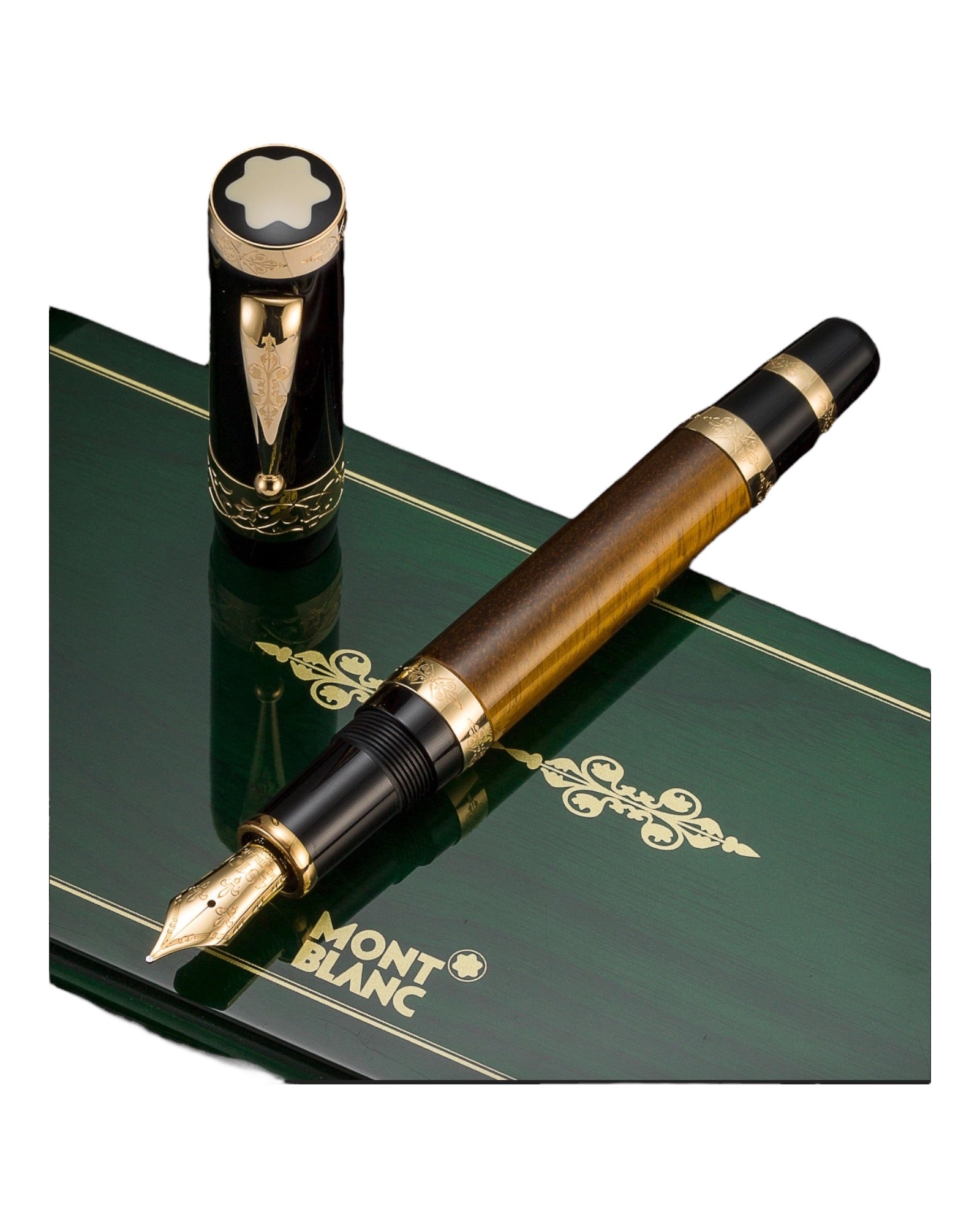 Montblanc. A fine limited edition 2008 Patron of Art François Ier 4810 fountain pen Fountain Pen