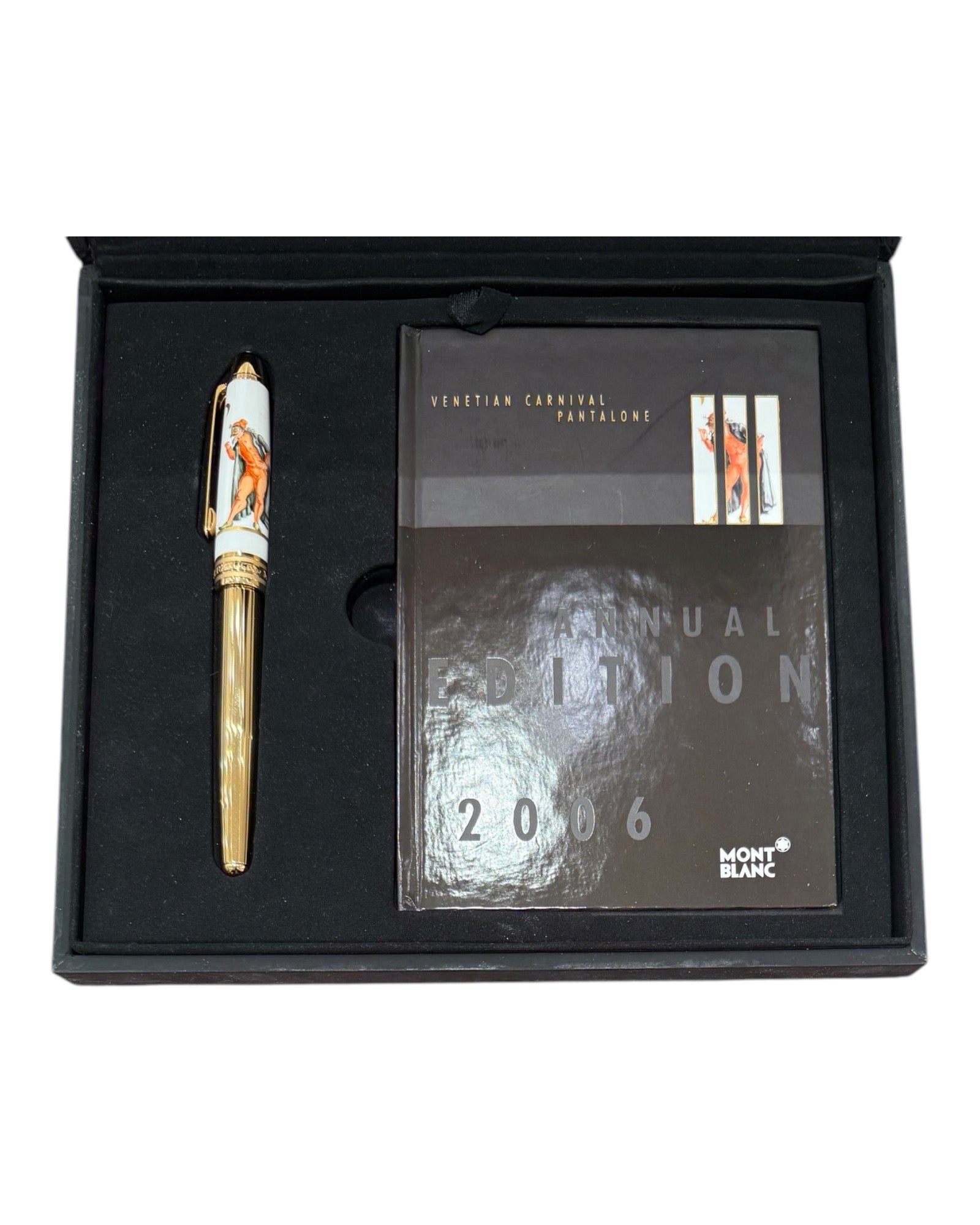 Montblanc. Annual Edition 2006 Fountain Pen, Venetian Carnival, Pantalone Fountain Pen