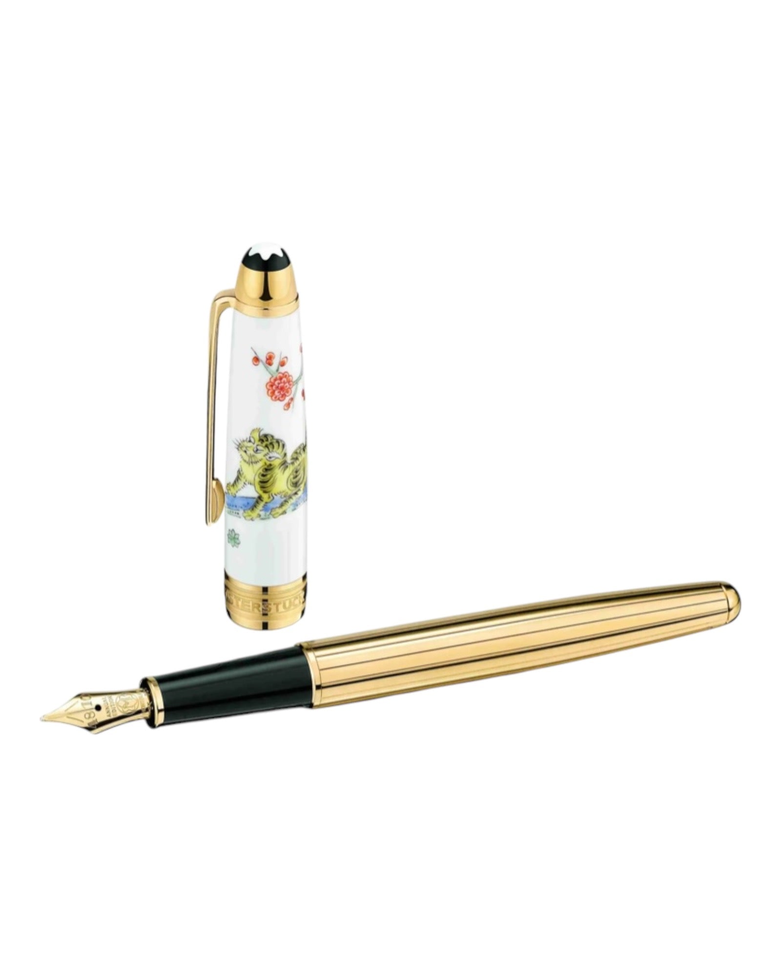 Montblanc. Annual Edition 2006 Fountain Pen,Mythical Creatures,Yellow Tiger Fountain Pen