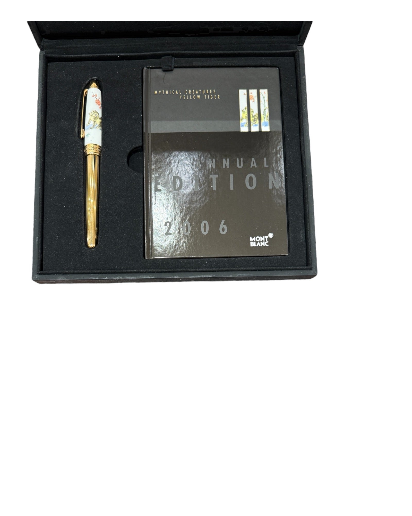 Montblanc. Annual Edition 2006 Fountain Pen,Mythical Creatures,Yellow Tiger Fountain Pen
