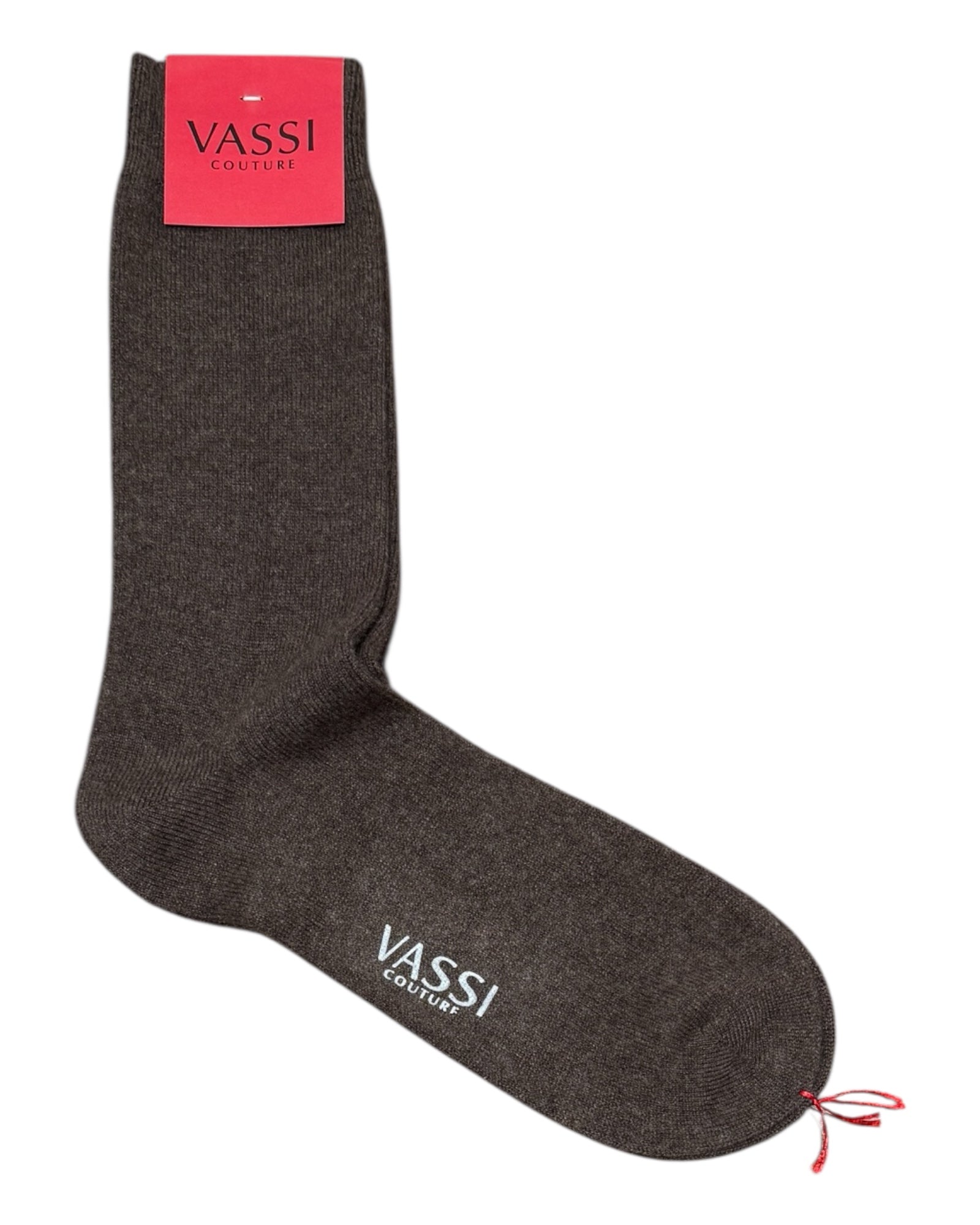 Plain Cashmere Socks SocksBrown