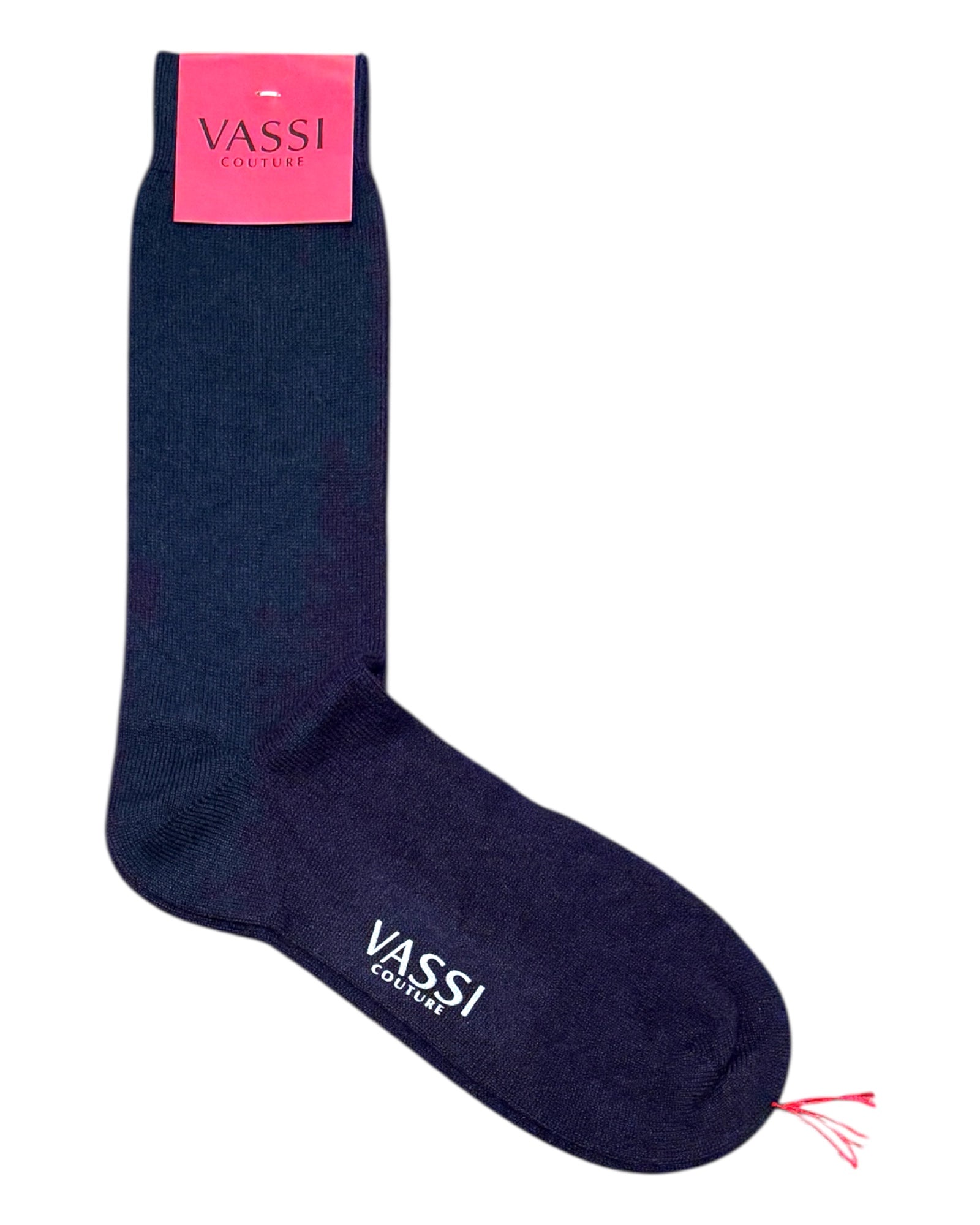 Plain Cashmere Socks SocksNavy