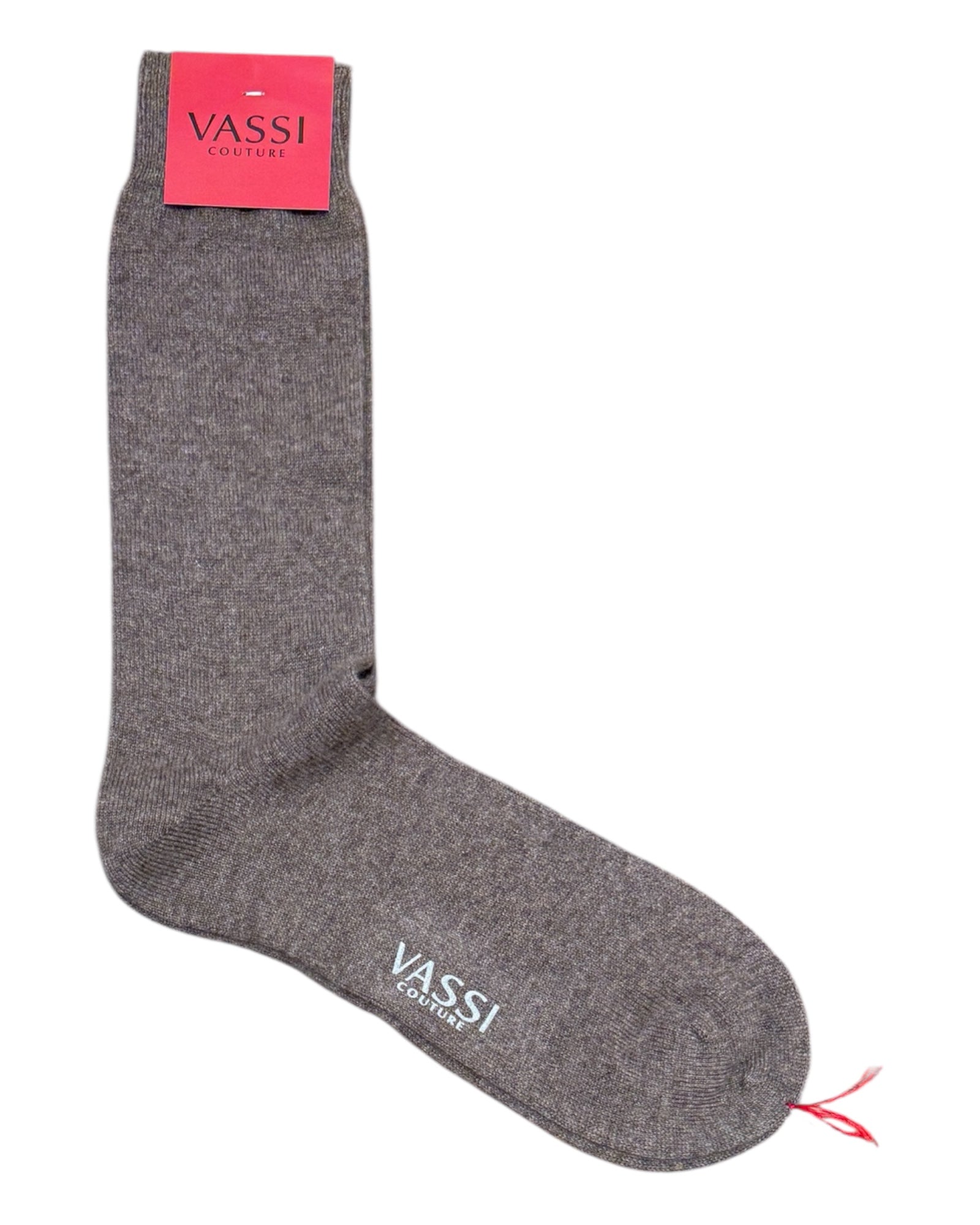 Plain Cashmere Socks SocksTaupe