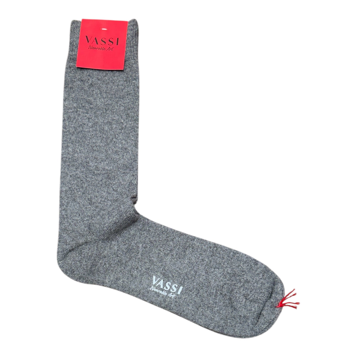 Plain Cashmere Socks SocksMid Grey