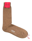 Plain Cashmere Socks SocksMushroom Brown
