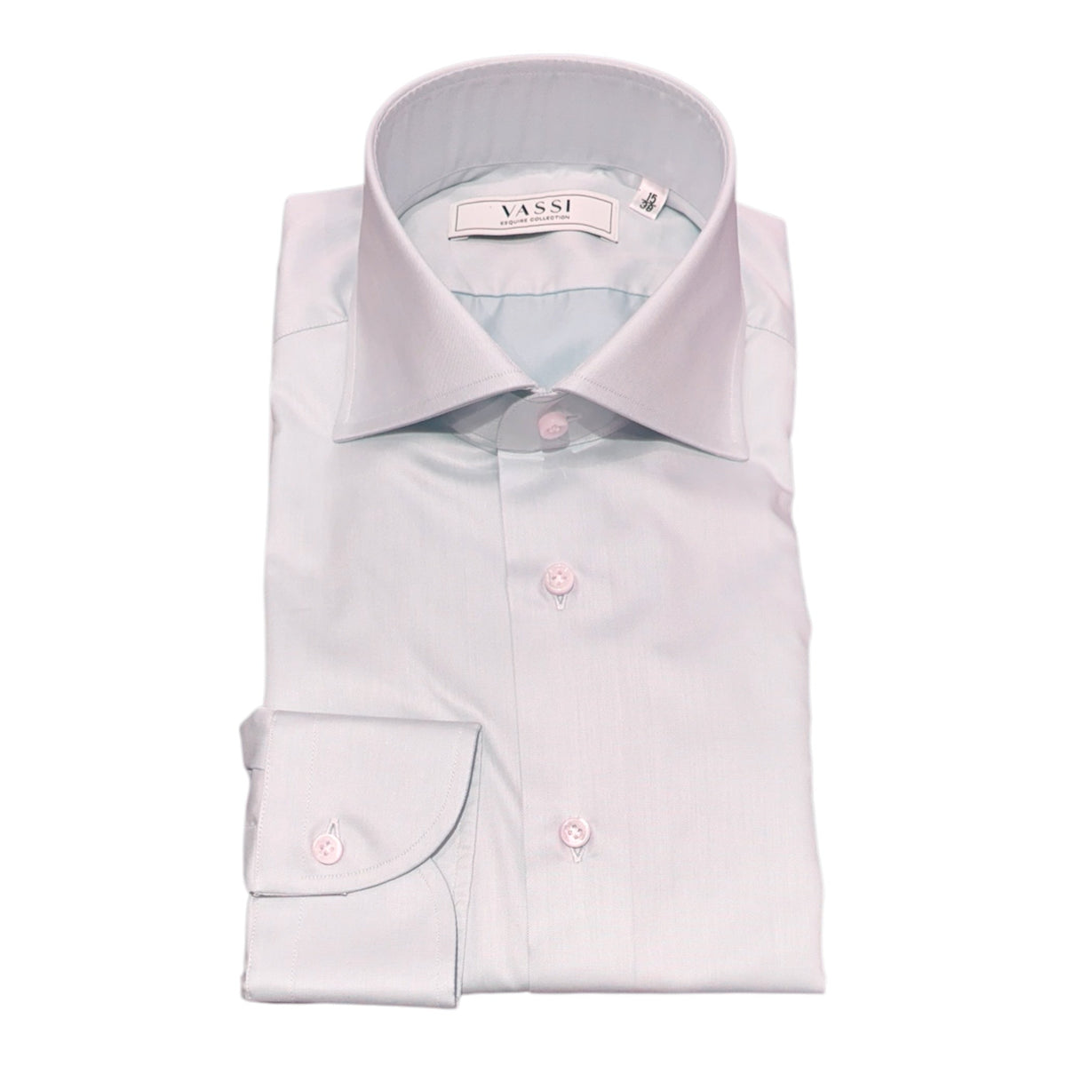 Pure Cotton Dress Shirt - Lavender DRESS SHIRTS38 EU