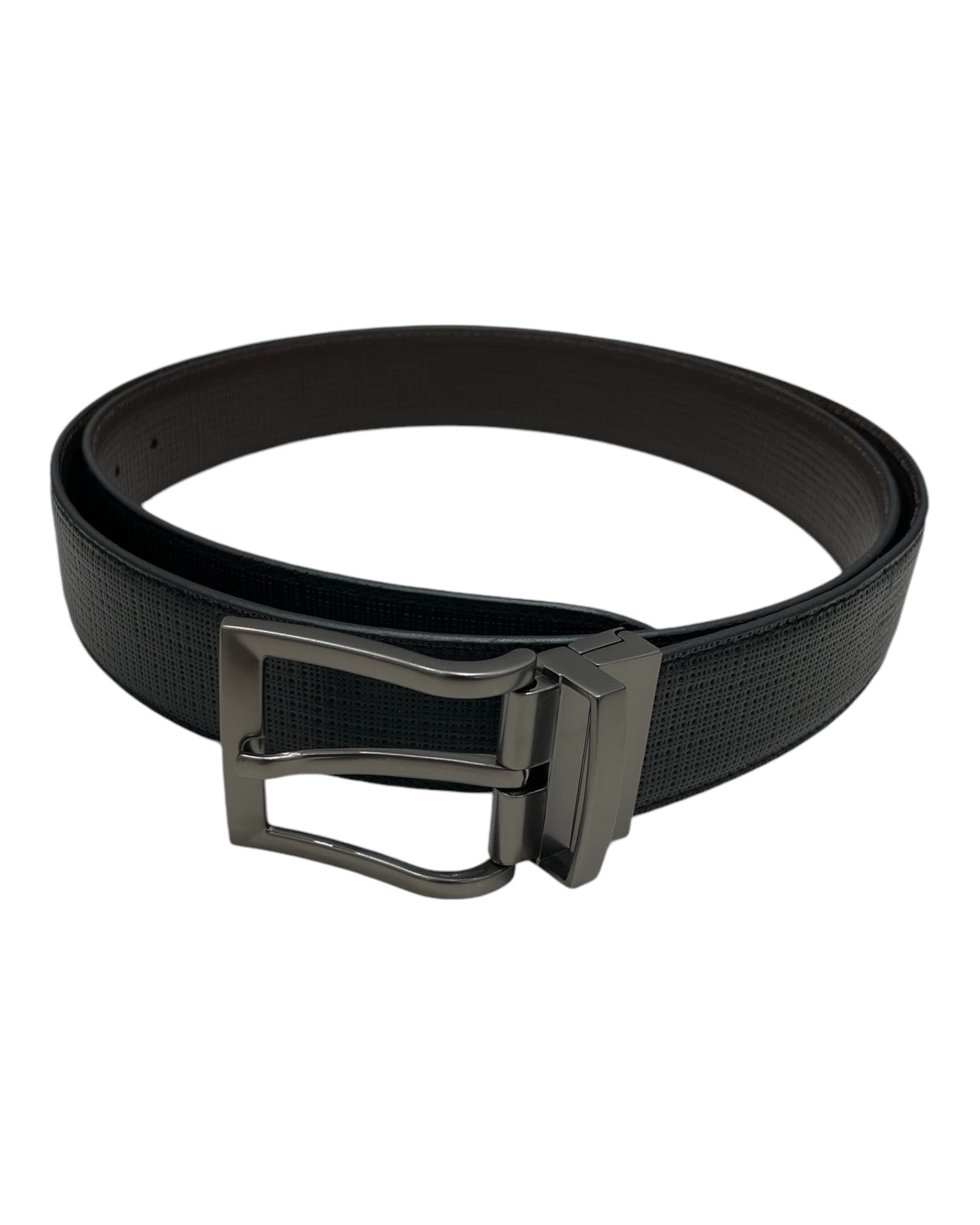 Reversible Leather Belt - Black/Brown BELTS46