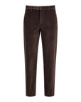 Sartorial Cotton Corduroy - Chocolate Brown CASUAL PANTS50 EU