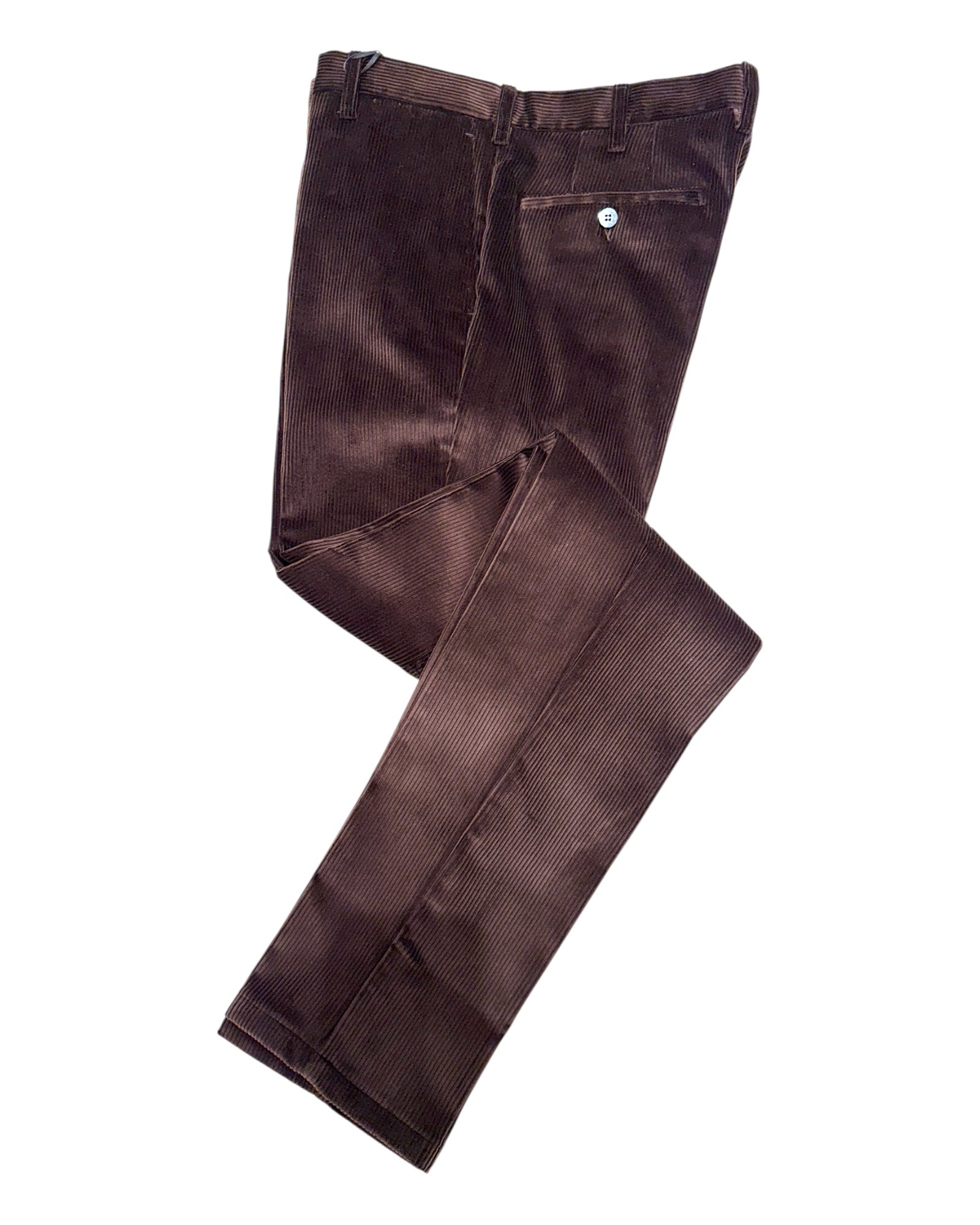 Sartorial Cotton Corduroy - Chocolate Brown CASUAL PANTS50 EU