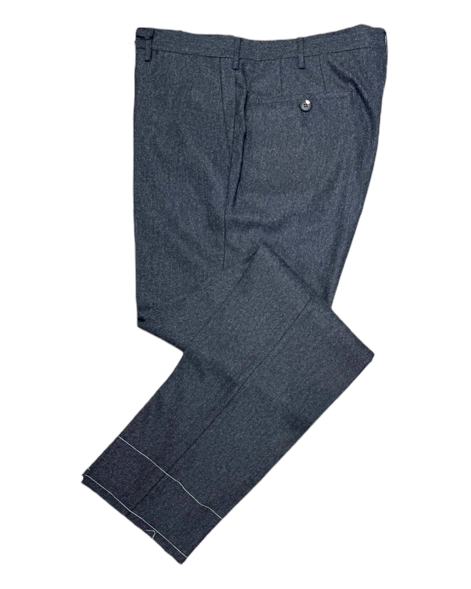 Sartorial Flannel Trouser - Charcoal Grey DRESS PANTS50 EU