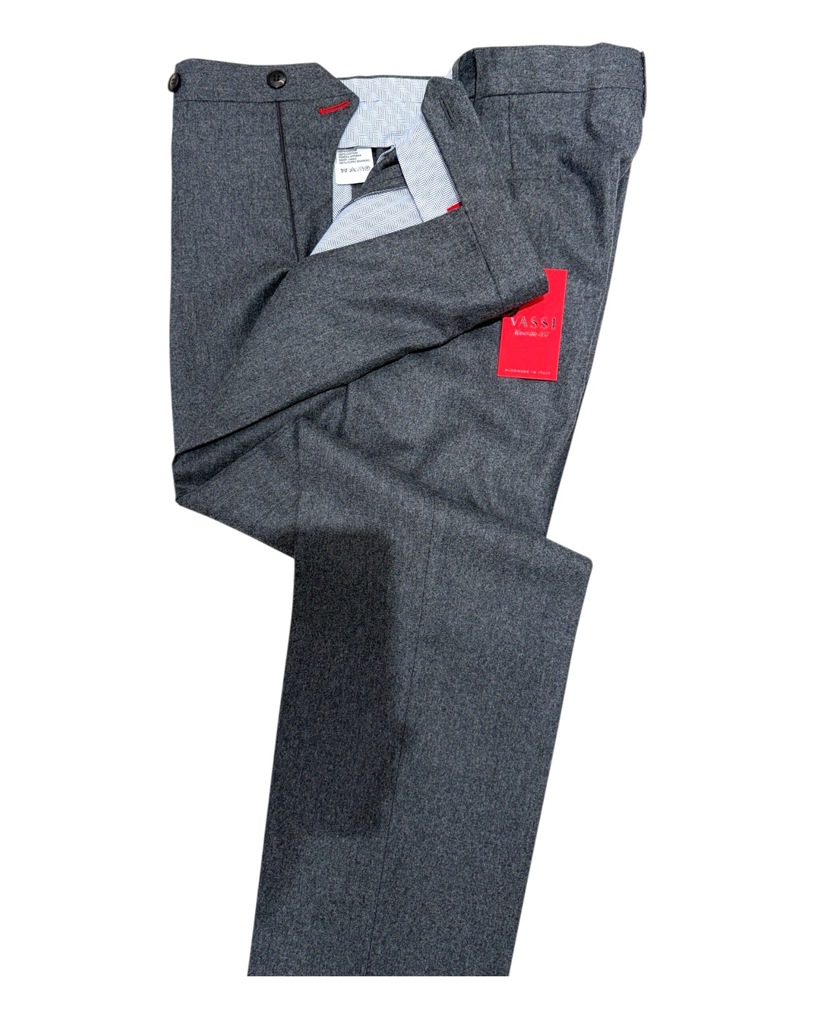 Sartorial Flannel Trouser - Mid Grey DRESS PANTS50 EU