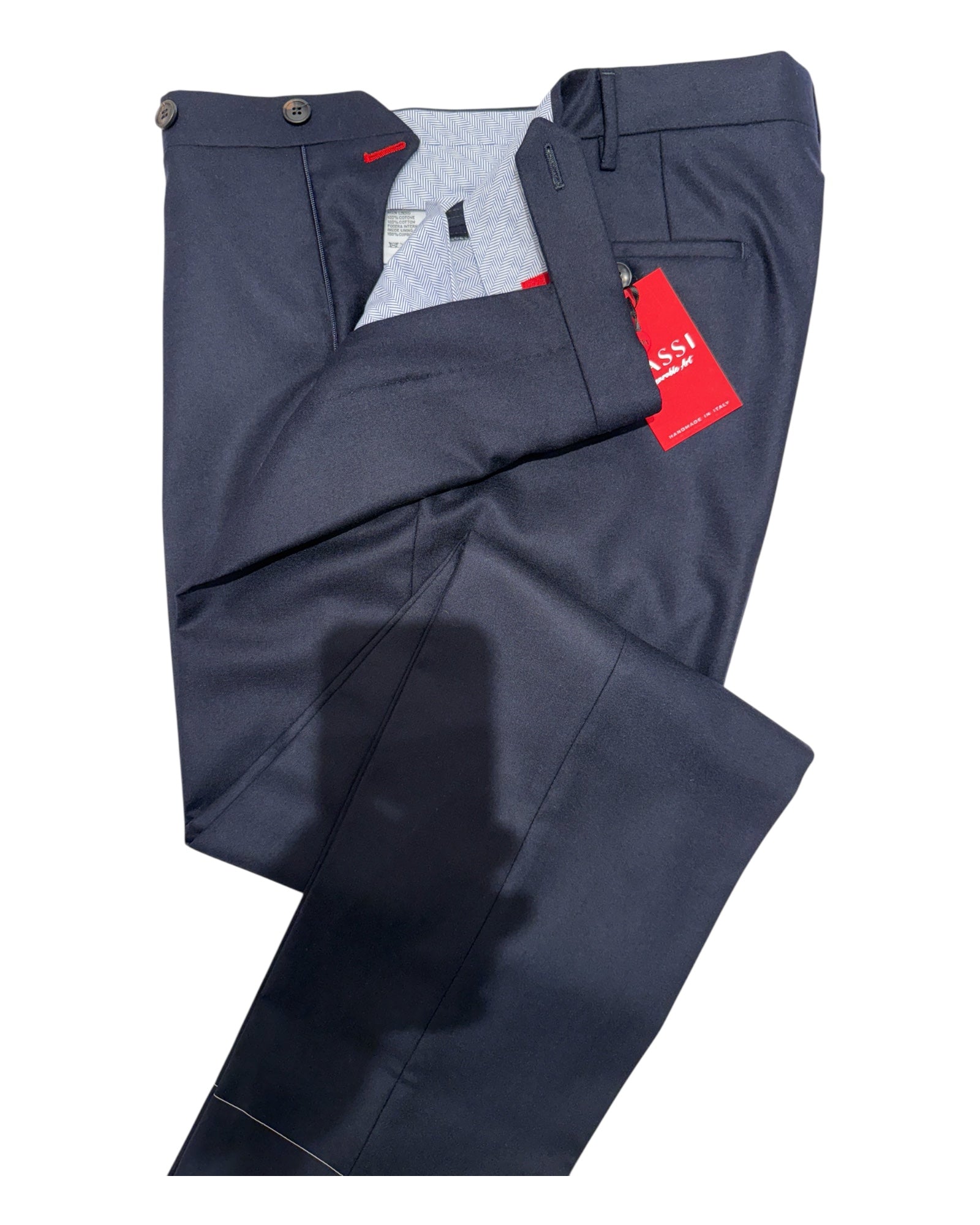 Sartorial Flannel Trouser - Midnight Blue DRESS PANTS50 EU